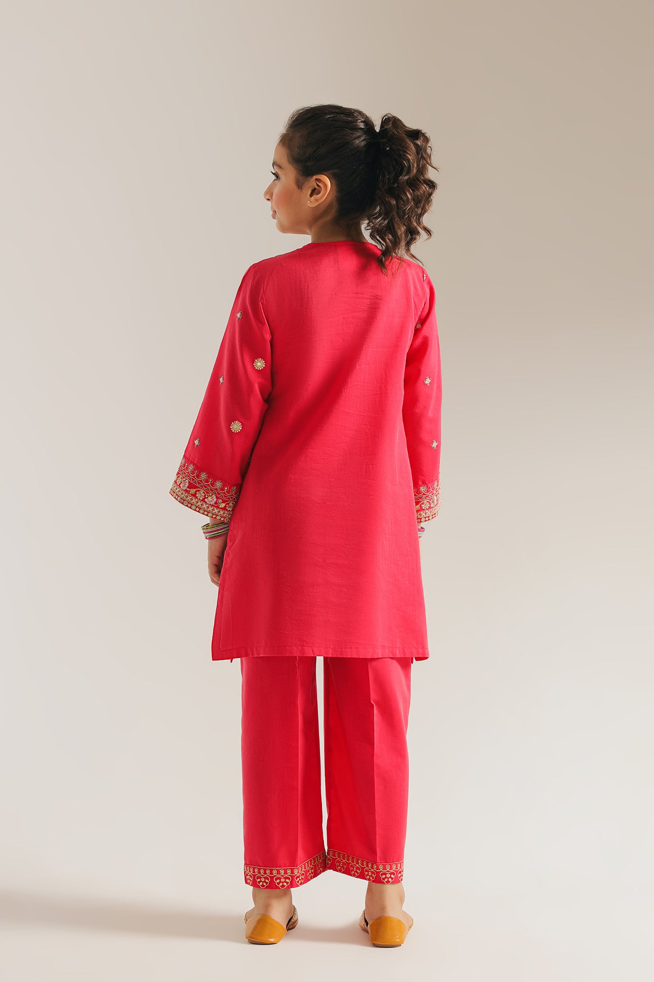 EMBROIDERED SUIT (E0849/404/418 E0849/304/418)