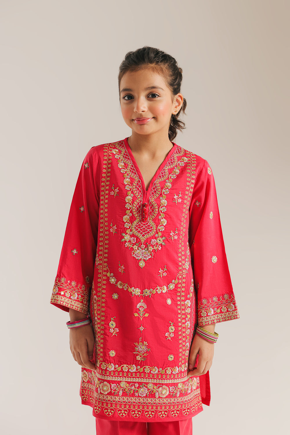 EMBROIDERED SUIT (E0849/404/418 E0849/304/418)