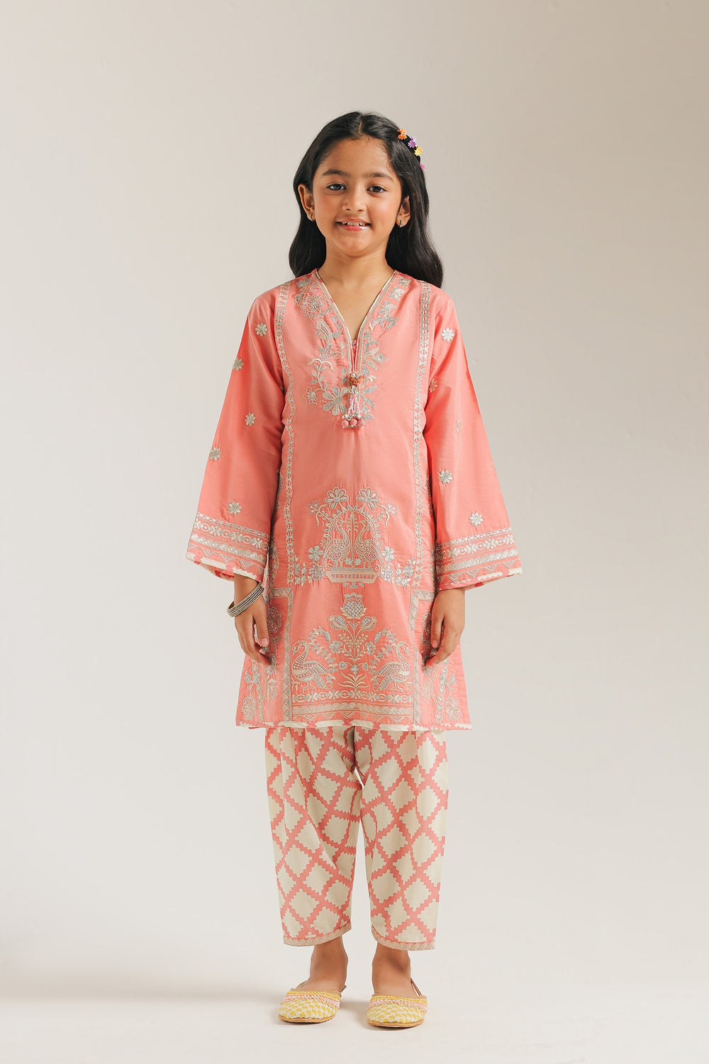 EMBROIDERED SUIT (E0855/404/215 E0855/304/215)
