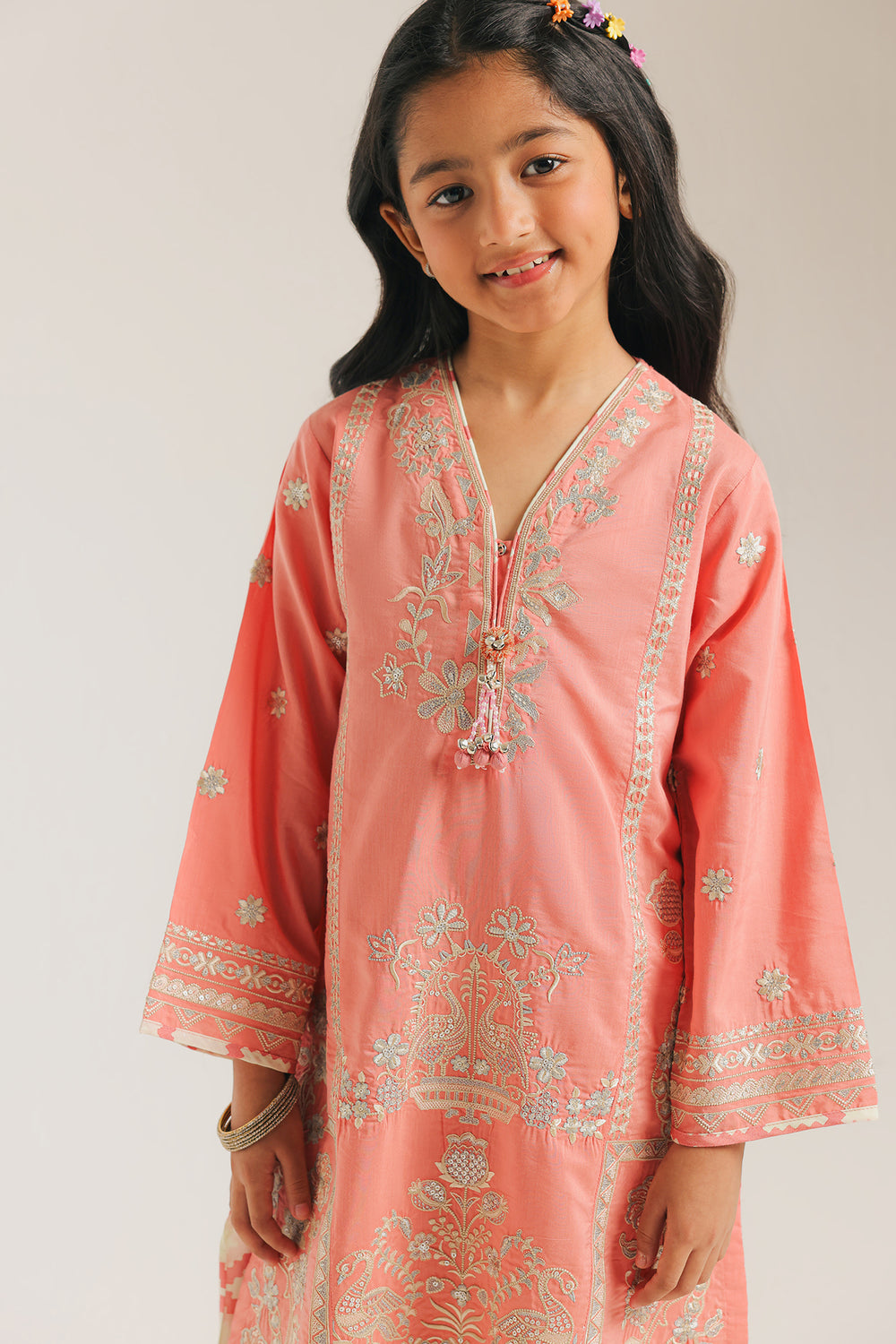 EMBROIDERED SUIT (E0855/404/215 E0855/304/215)