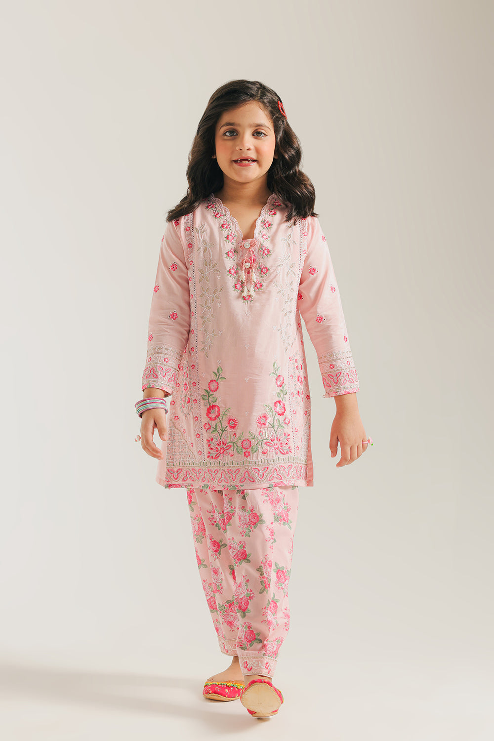 EMBROIDERED SUIT (E0858/404/427 E0858/304/427)