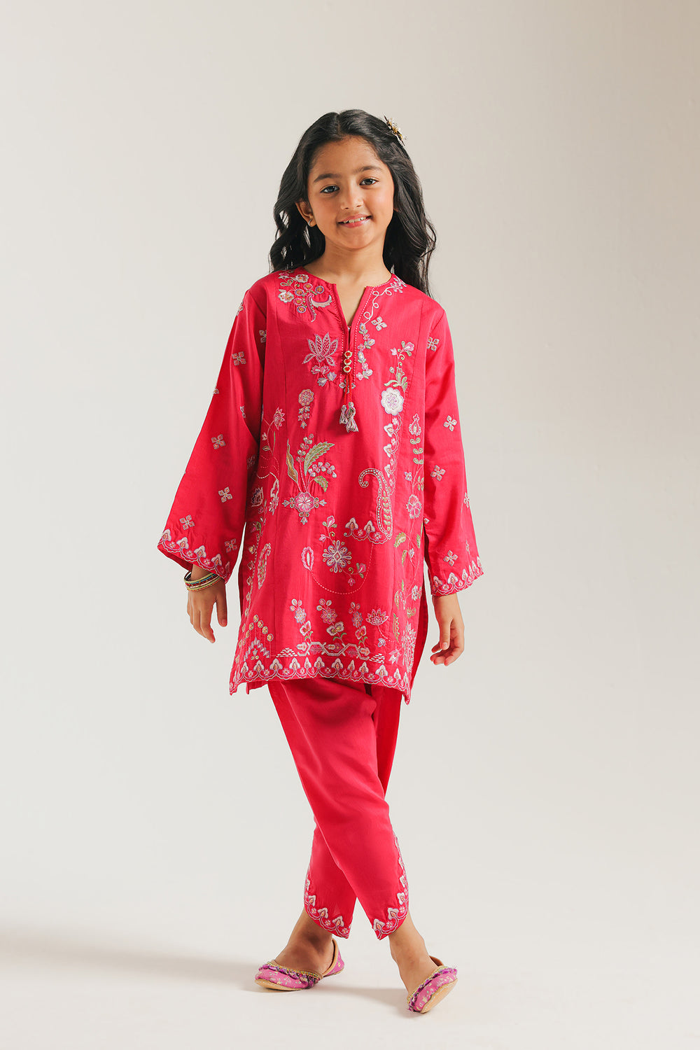 EMBROIDERED SUIT (E0859/404/308 E0859/304/308)