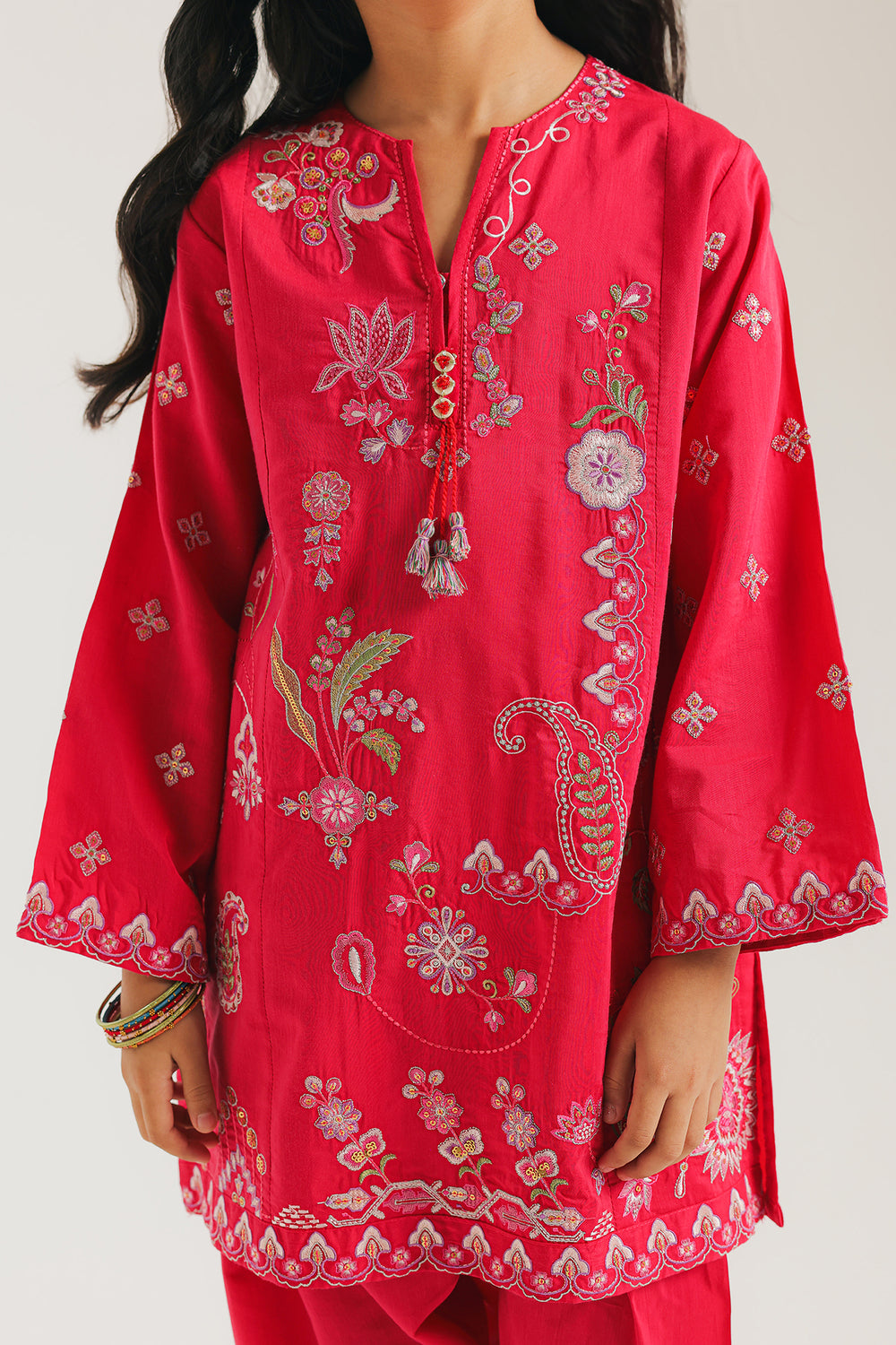 EMBROIDERED SUIT (E0859/404/308 E0859/304/308)