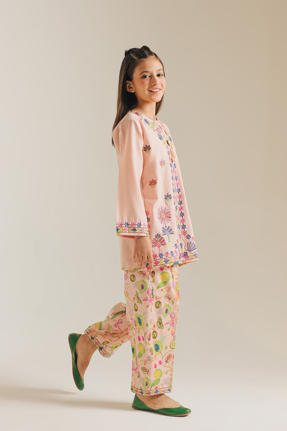 EMBROIDERED SUIT (E1049/402/423 E1049/302/423)