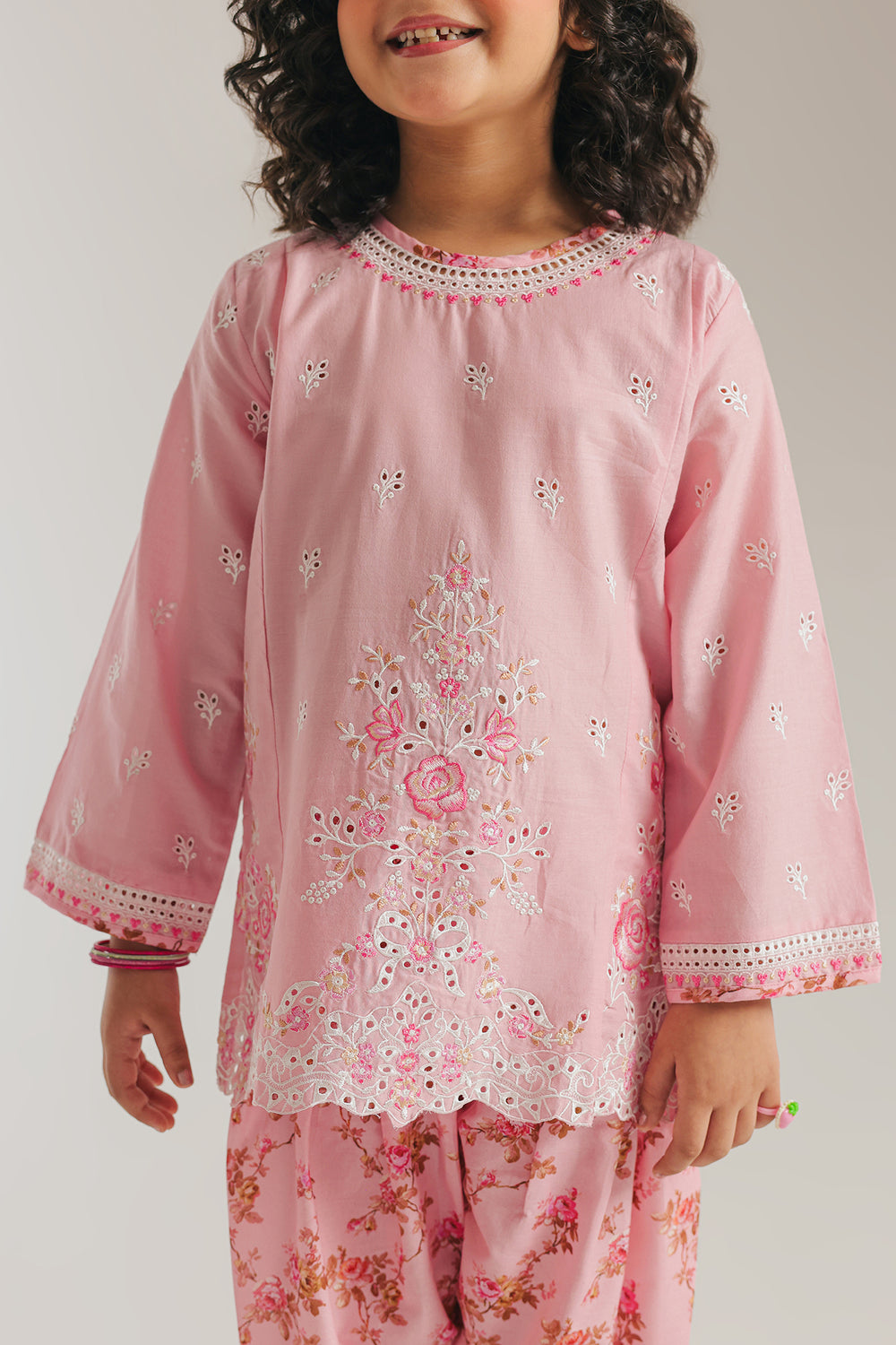 EMBROIDERED SUIT (E1058/402/427 E1058/302/427)