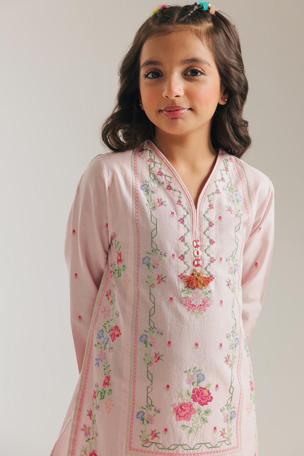 EMBROIDERED SUIT (E1063/402/316 E1063/302/316)