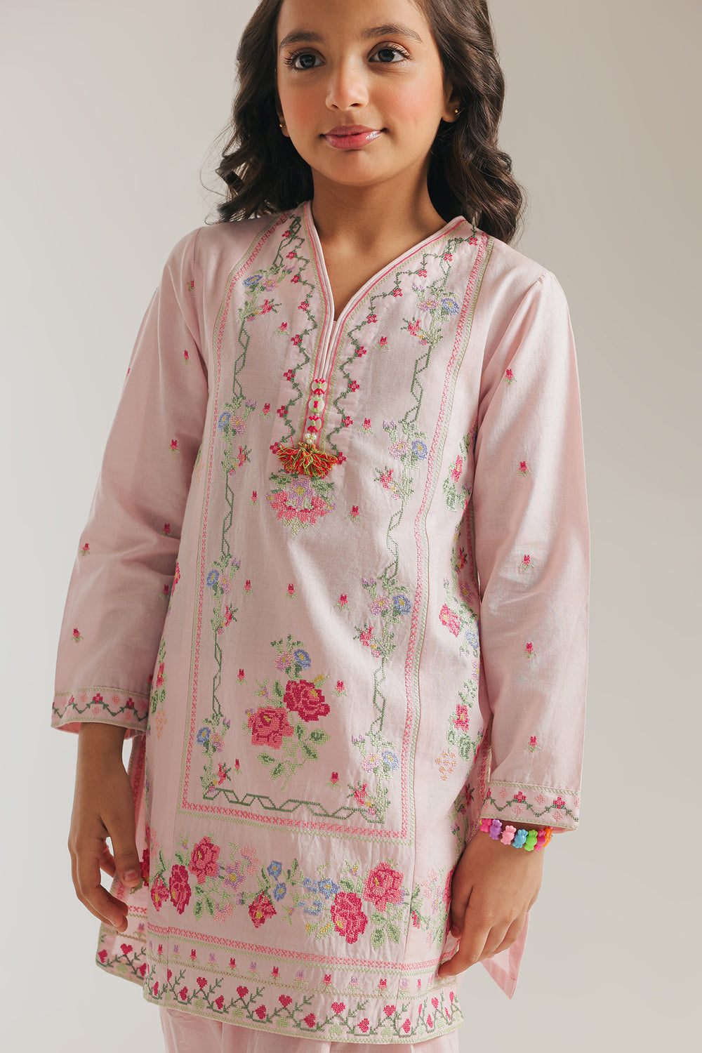 EMBROIDERED SUIT (E1063/402/316 E1063/302/316)