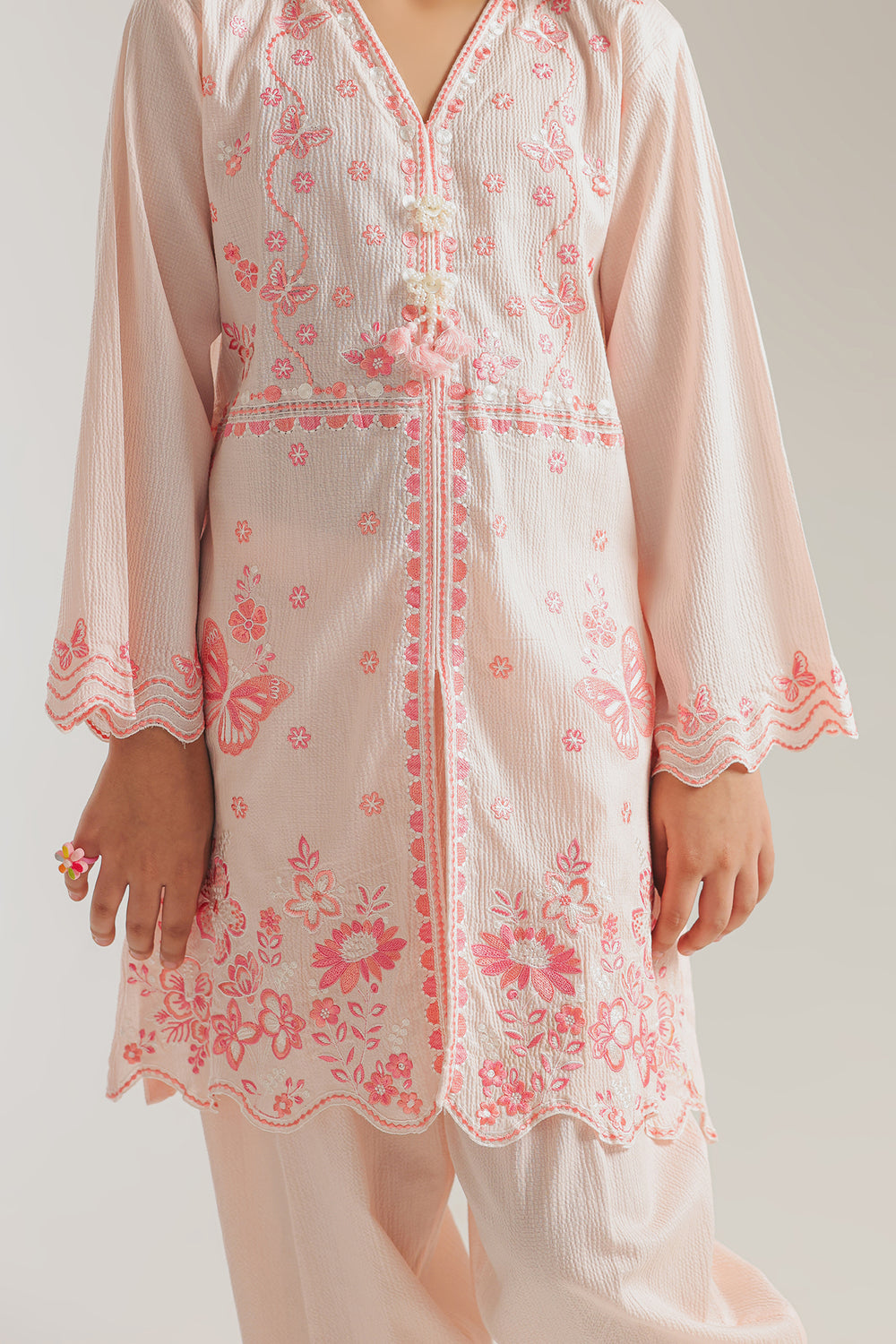 EMBROIDERED SUIT (E1068/402/316 E1068/302/316)