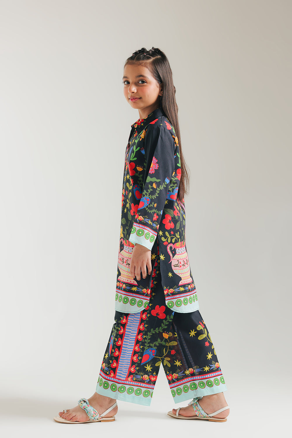 PRINTED SUIT (E1146/402/901 E1146/302/901)