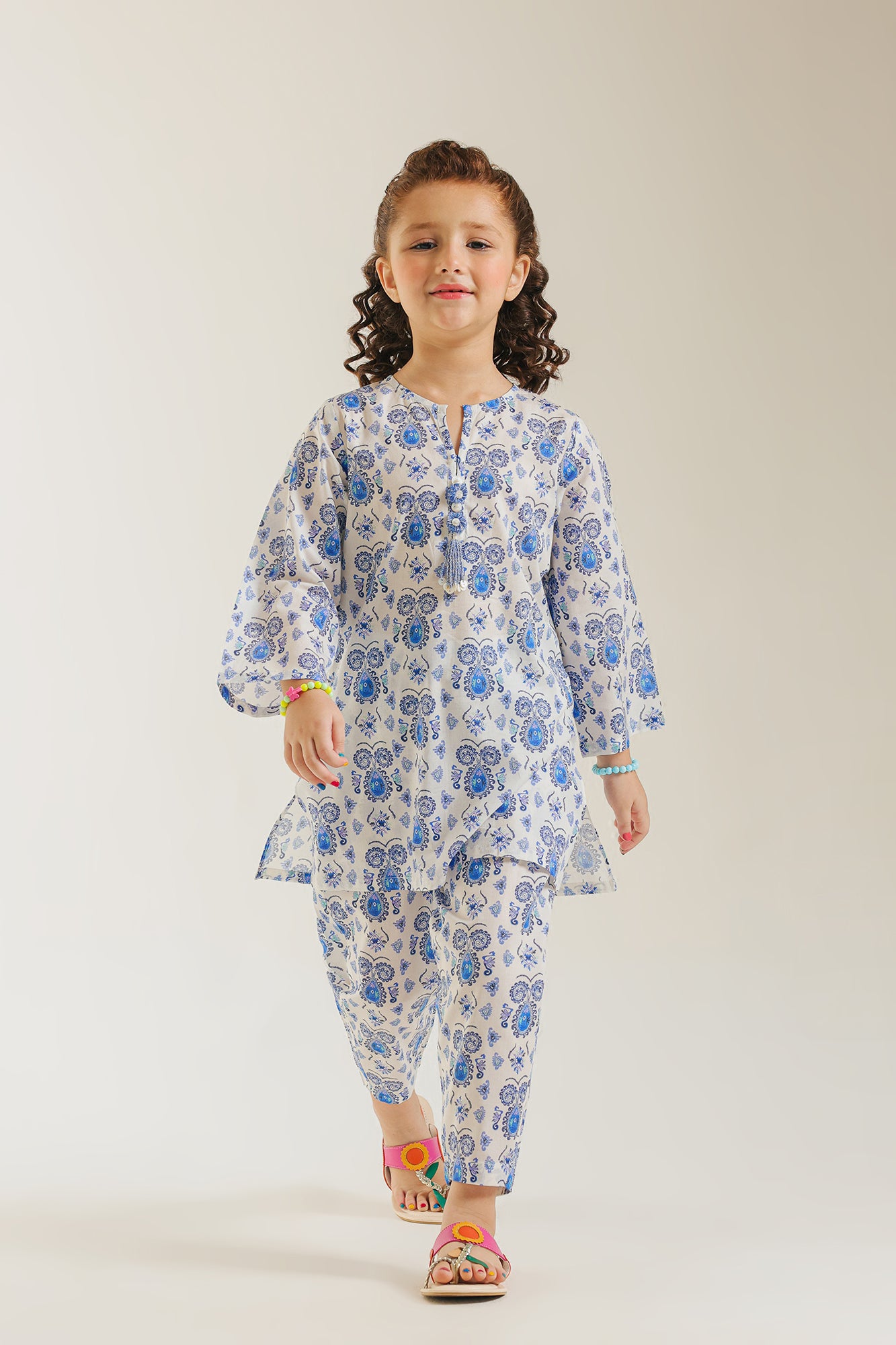PRINTED SUIT (E1177/402/001 E1177/302/001)