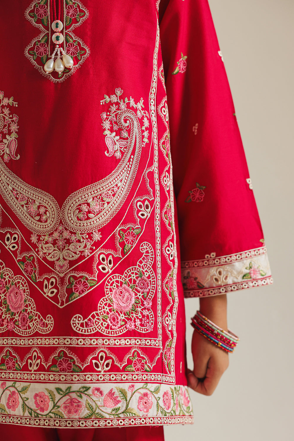 EMBROIDERED SUIT (E1208/402/306 E1208/302/306)