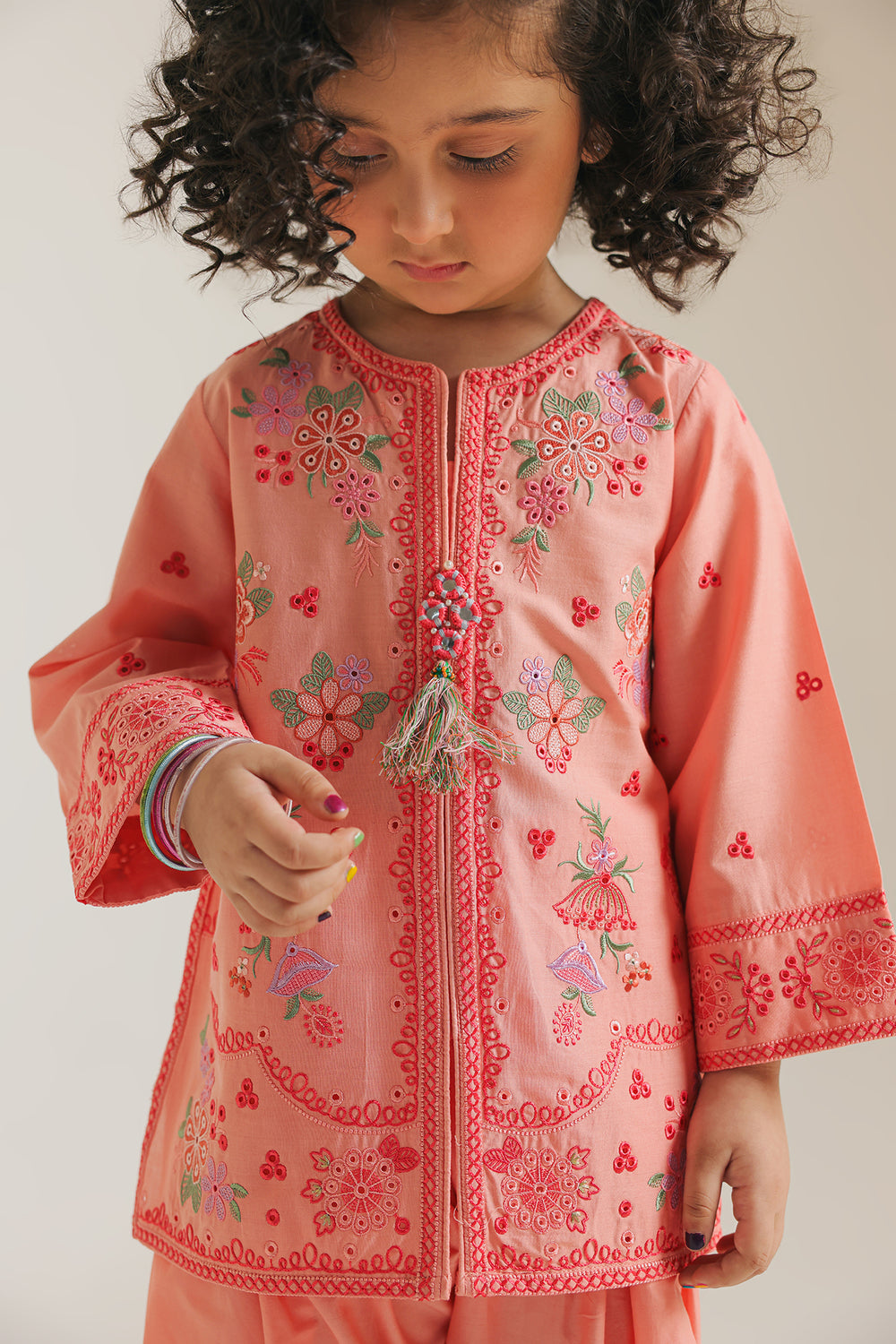 EMBROIDERED SUIT (E1211/402/215 E1211/302/215)