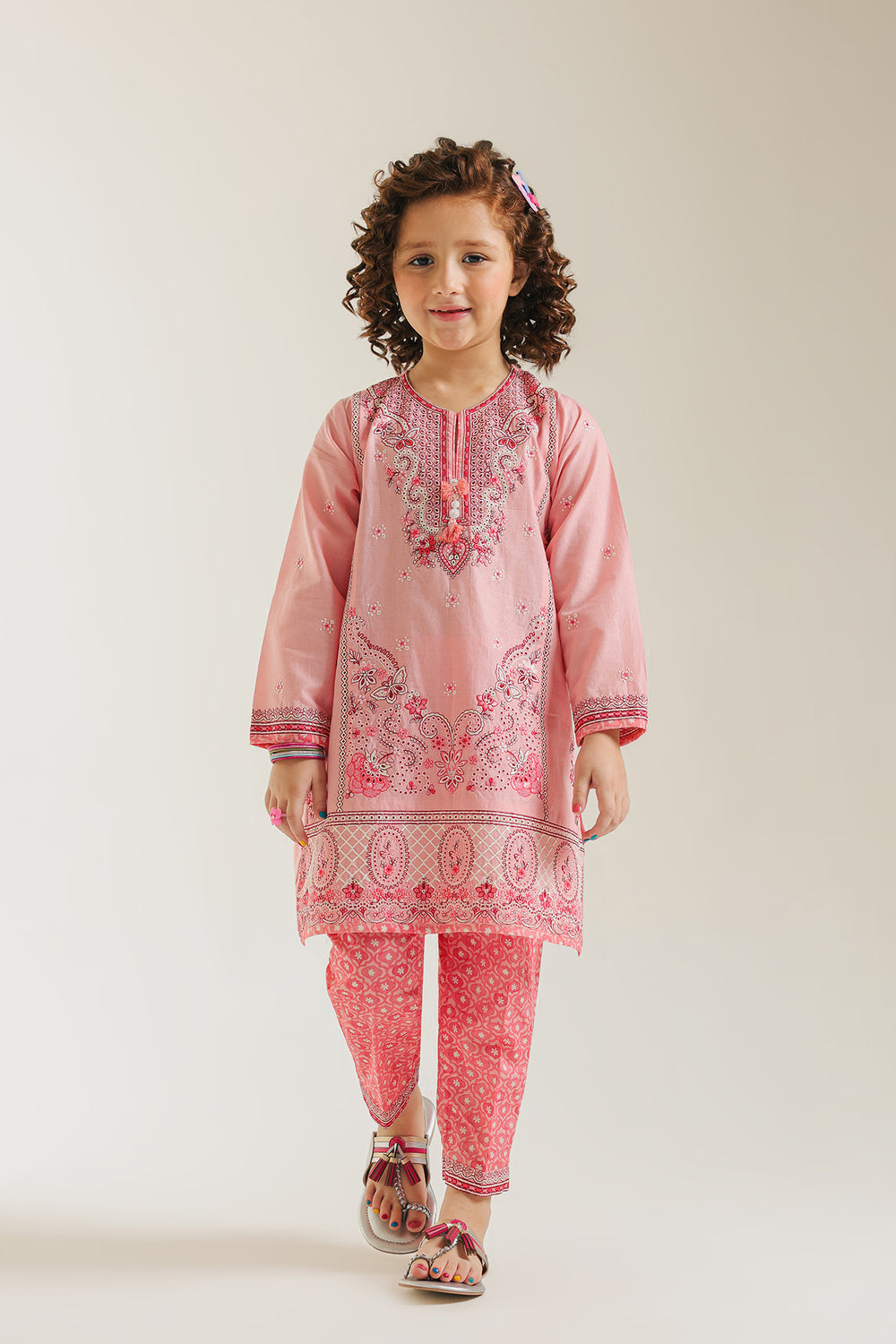 EMBROIDERED SUIT (E1218/402/401 E1218/302/401)