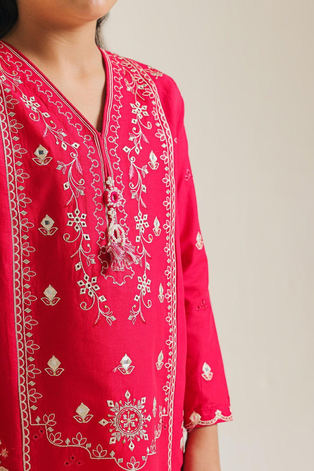 EMBROIDERED SUIT (E1224/402/306 E1224/302/306)