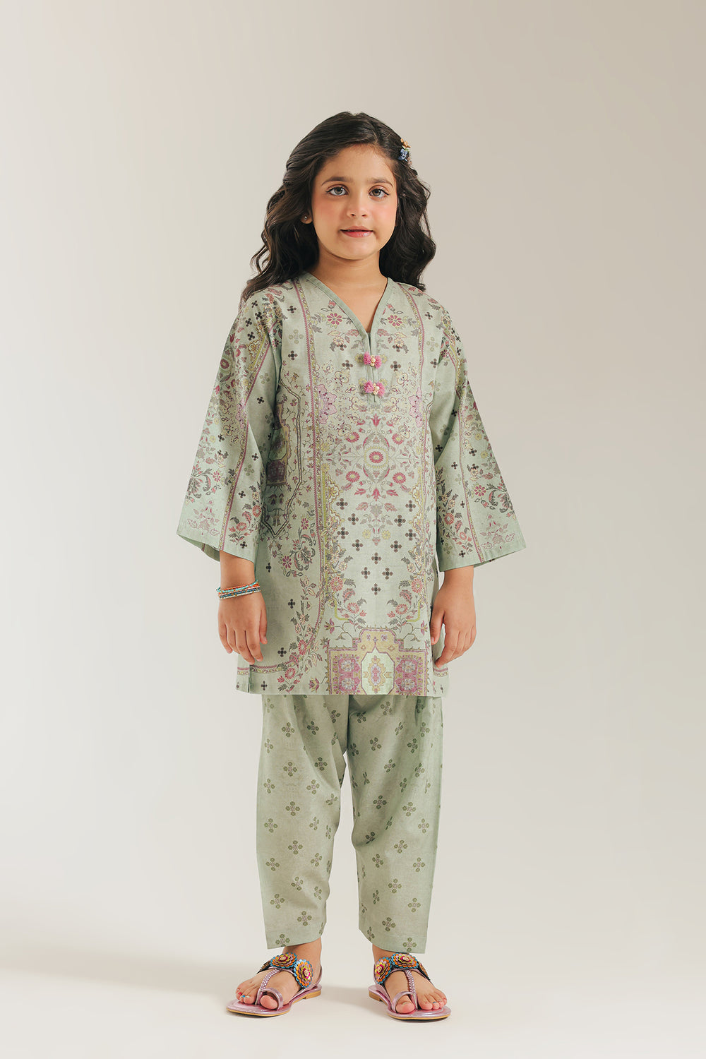 PRINTED SUIT (E1334/402/718 E1334/302/718)