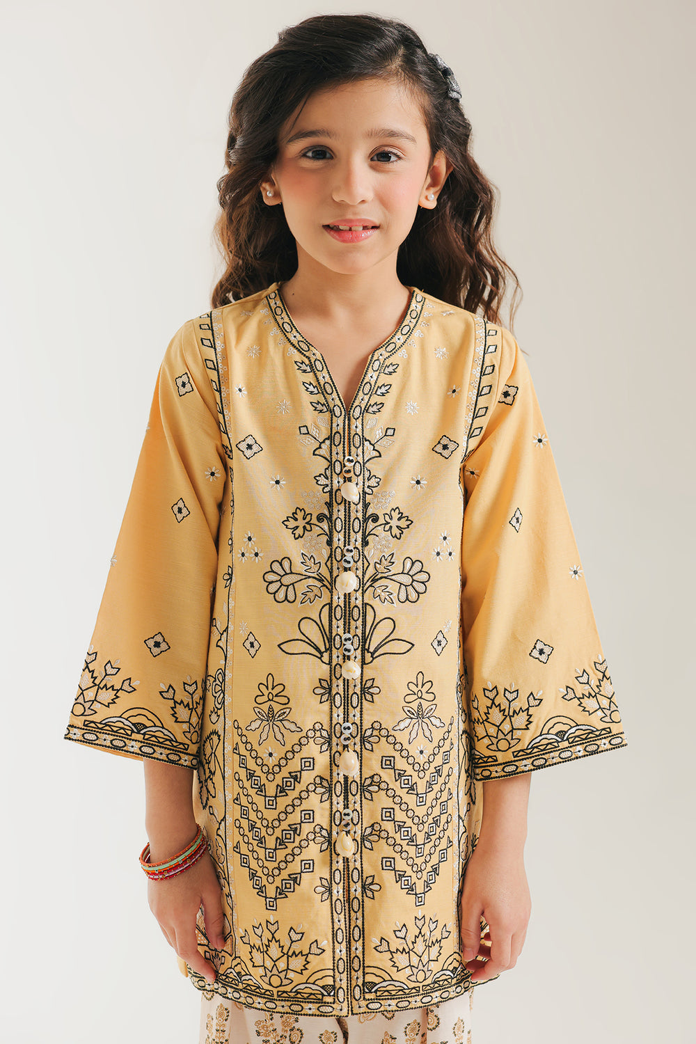 EMBROIDERED SUIT (E1355/402/225 E1355/302/225)