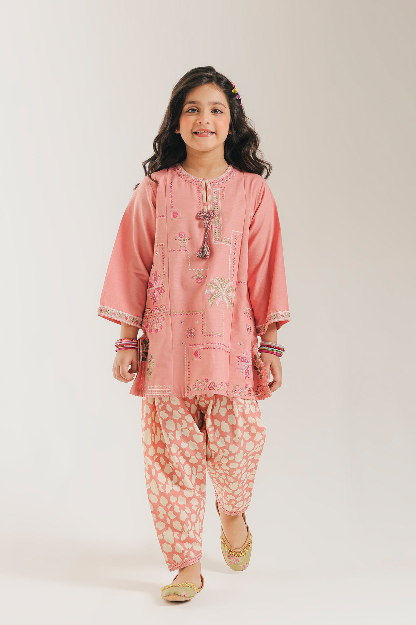 EMBROIDERED SUIT (E1357/402/419 E1357/302/419)