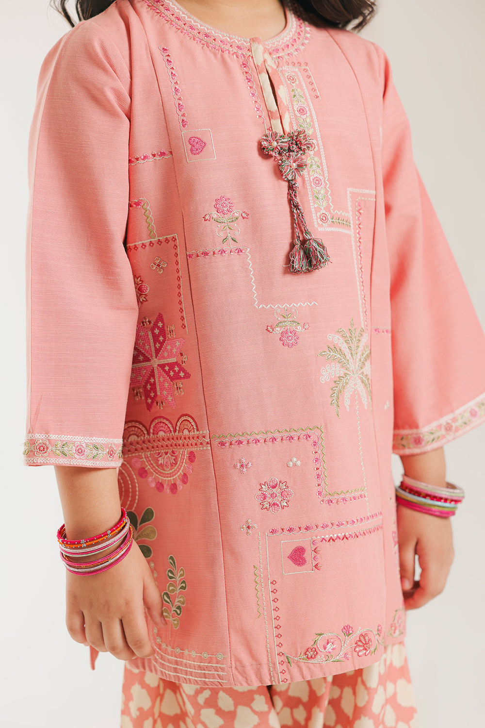 EMBROIDERED SUIT (E1357/402/419 E1357/302/419)
