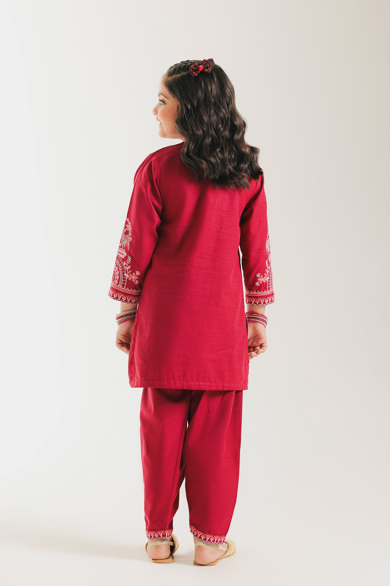 EMBROIDERED SUIT (E1358/402/403 E1358/302/403)