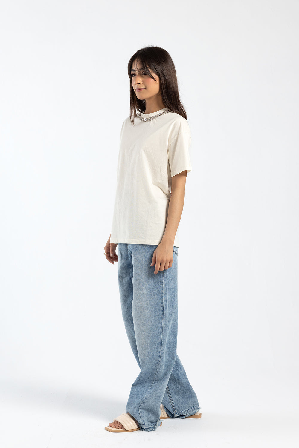 EMBELLISHED T-SHIRT (E1866/108/005)