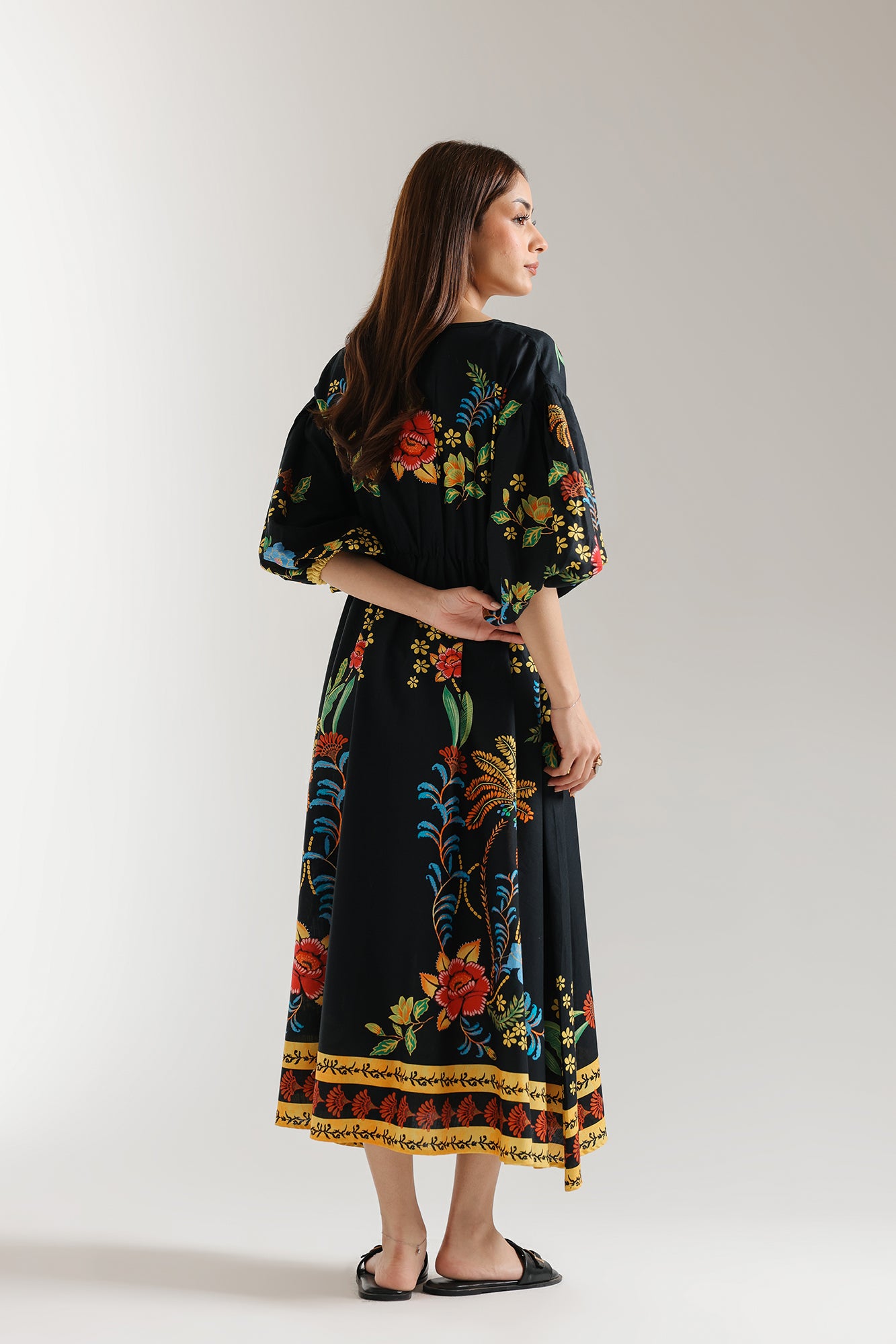 PRINTED DRESS (E2257/108/901)