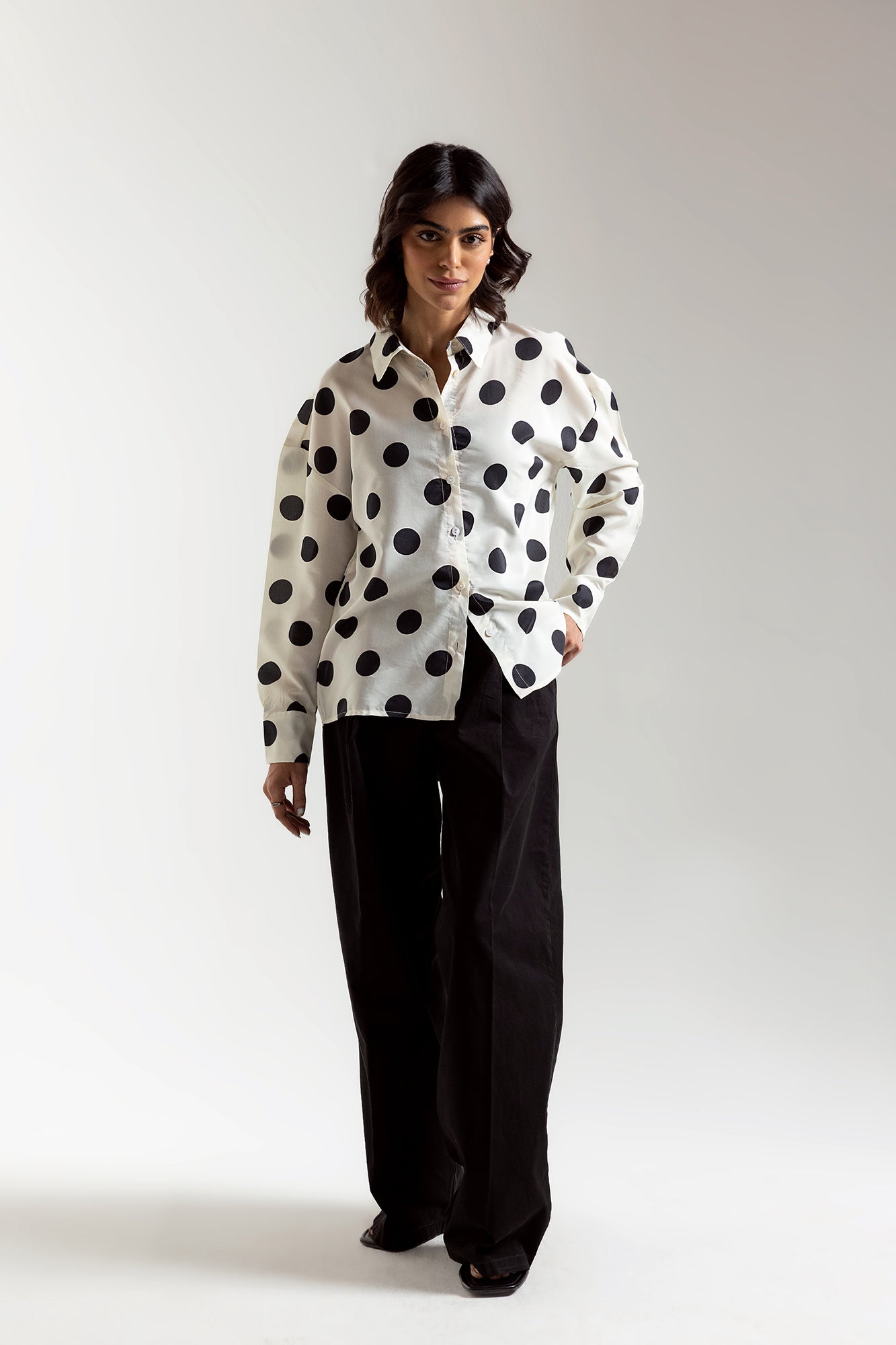 PRINTED BUTTON DOWN SHIRT (E2344/108/001)