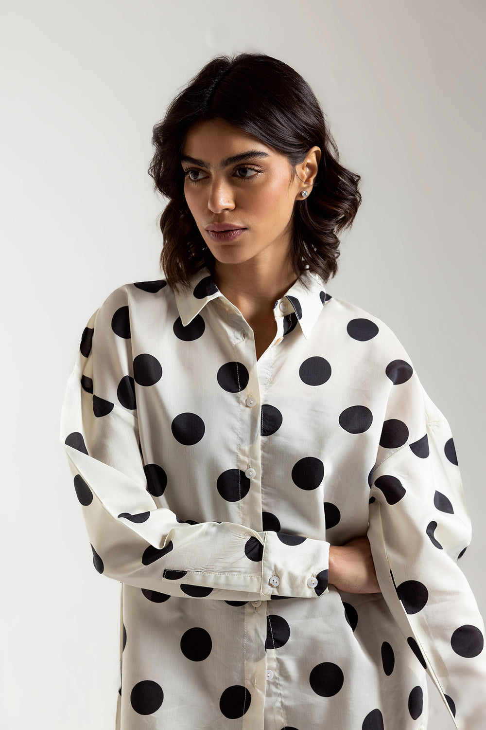 PRINTED BUTTON DOWN SHIRT (E2344/108/001)