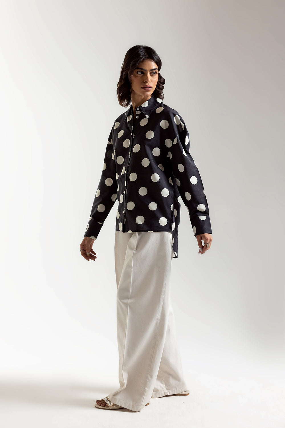 PRINTED BUTTON DOWN SHIRT (E2344/108/902)