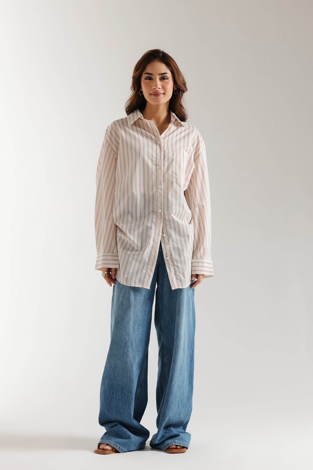 BUTTON DOWN STRIPED SHIRT (E2360/108/004)