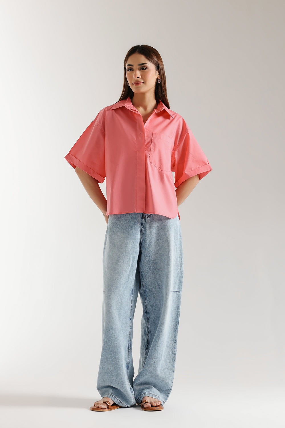 BUTTON DOWN SHIRT (E2375/108/407)