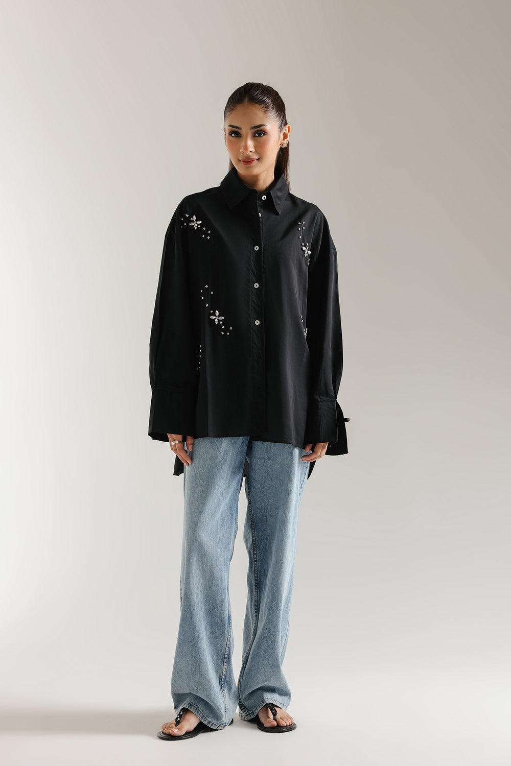EMBELLISHED SHIRT (E2493/108/902)