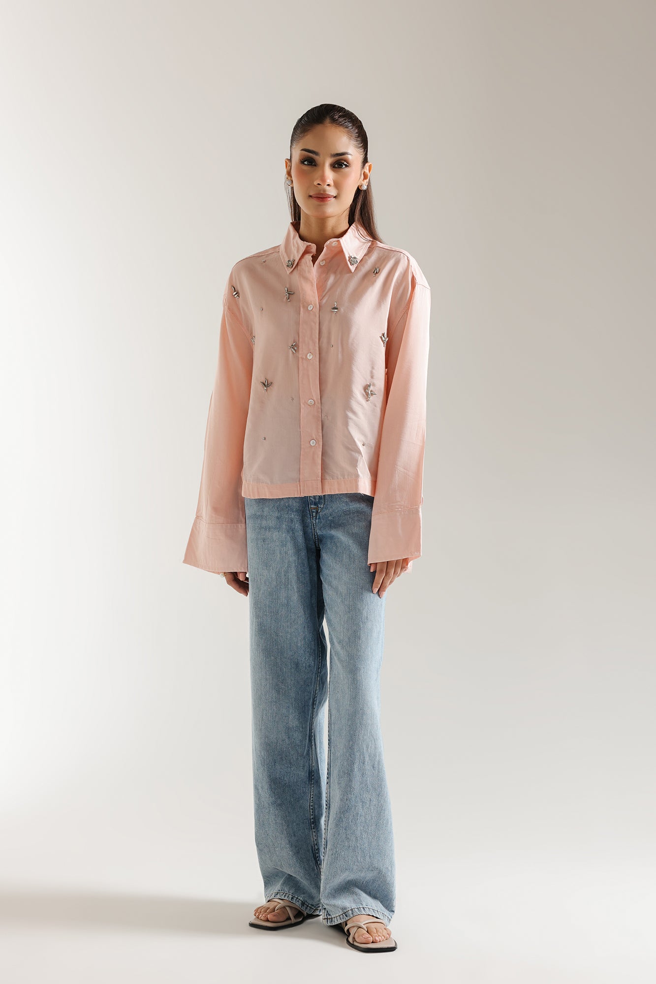 EMBELLISHED SHIRT (E2497/108/316)