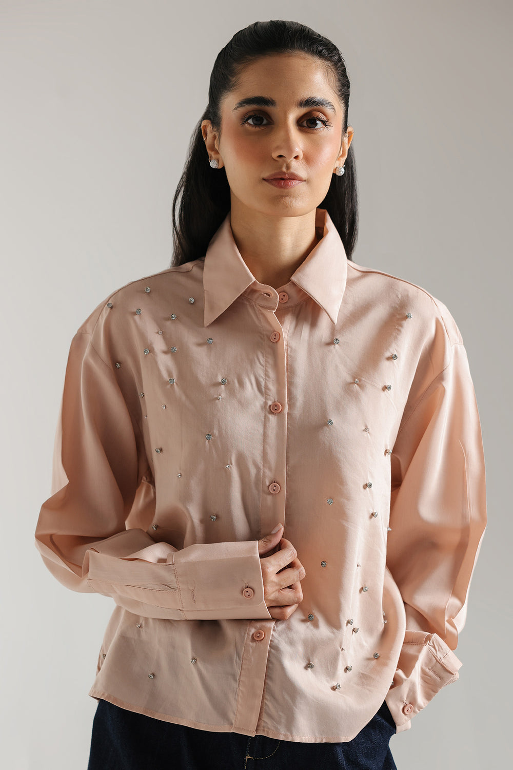 EMBELLISHED SHIRT (E2532/108/216)