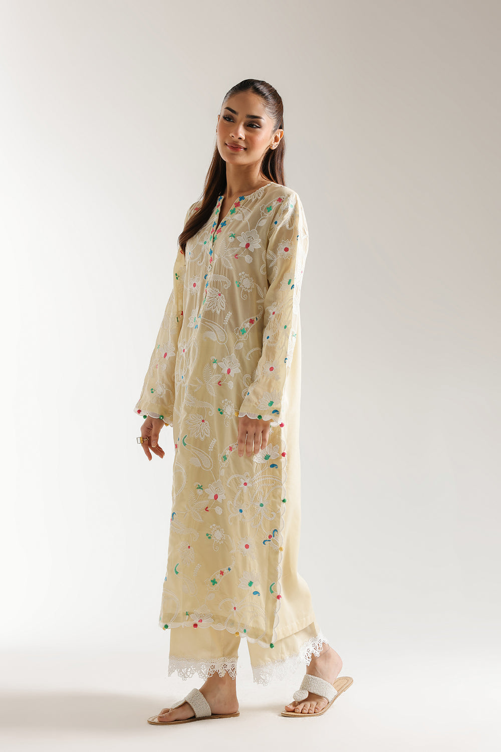 EMBROIDERED SUIT (E3186/103/225)