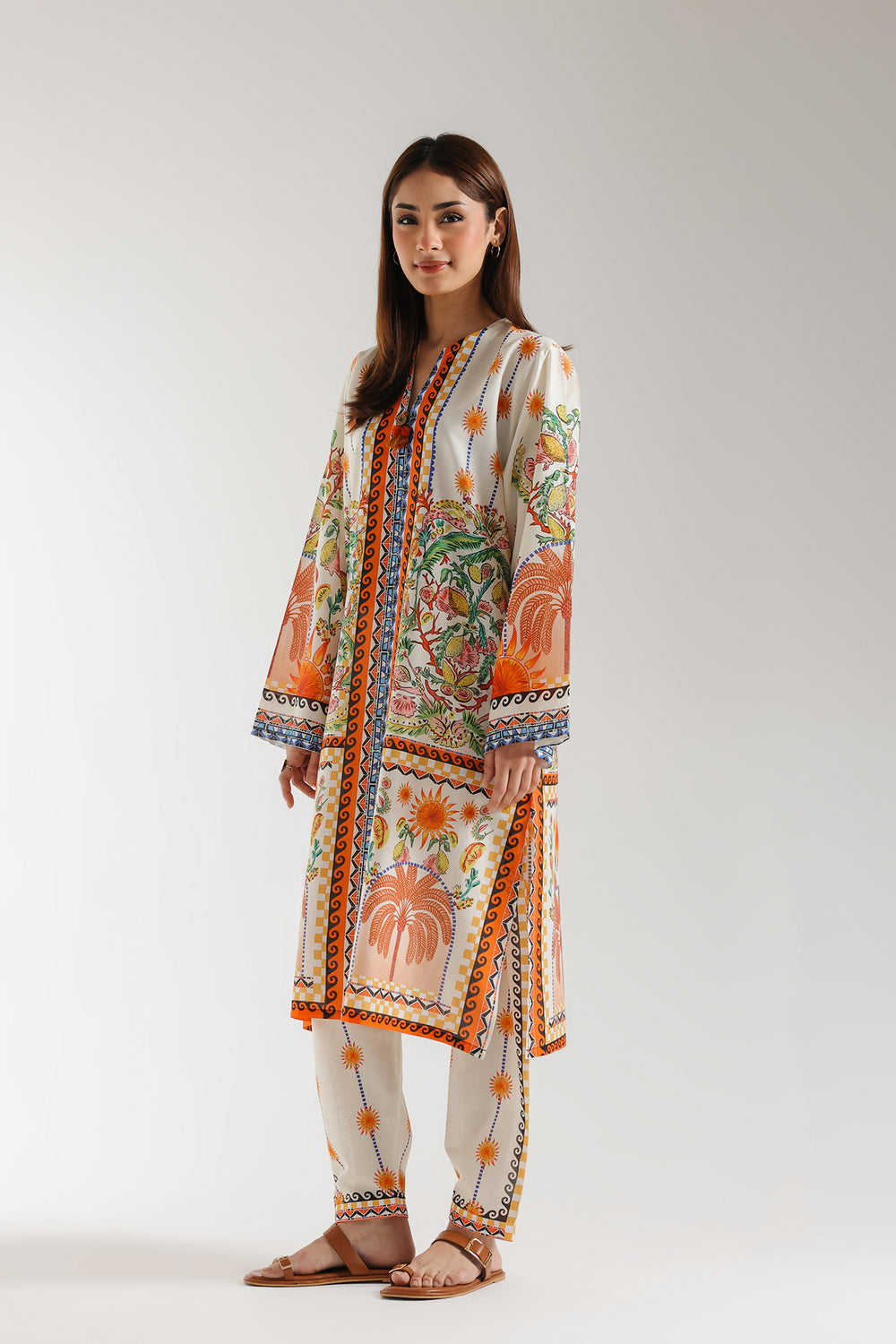 PRINTED SUIT (E6045/102/001)