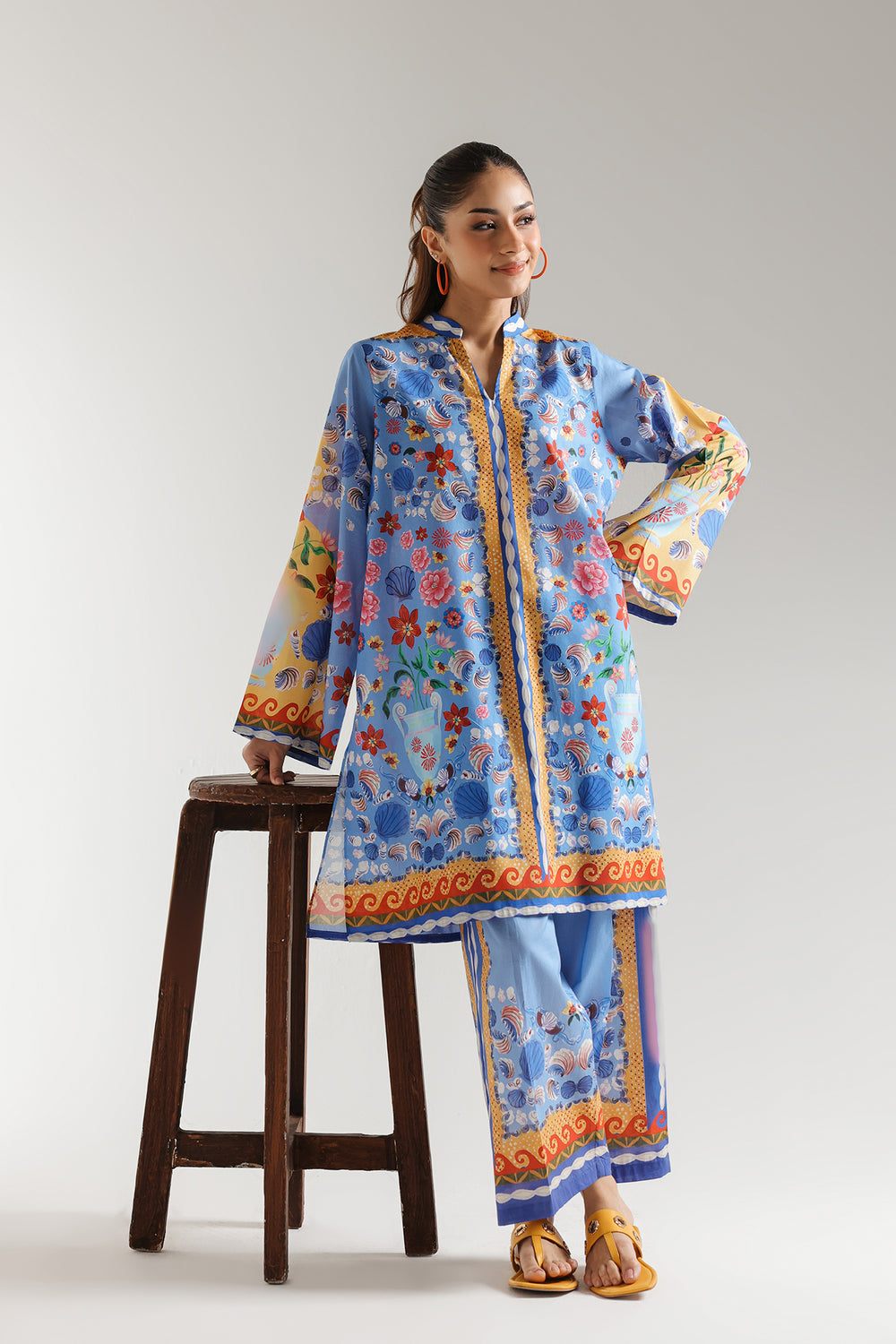 PRINTED SUIT (E6054/102/604)