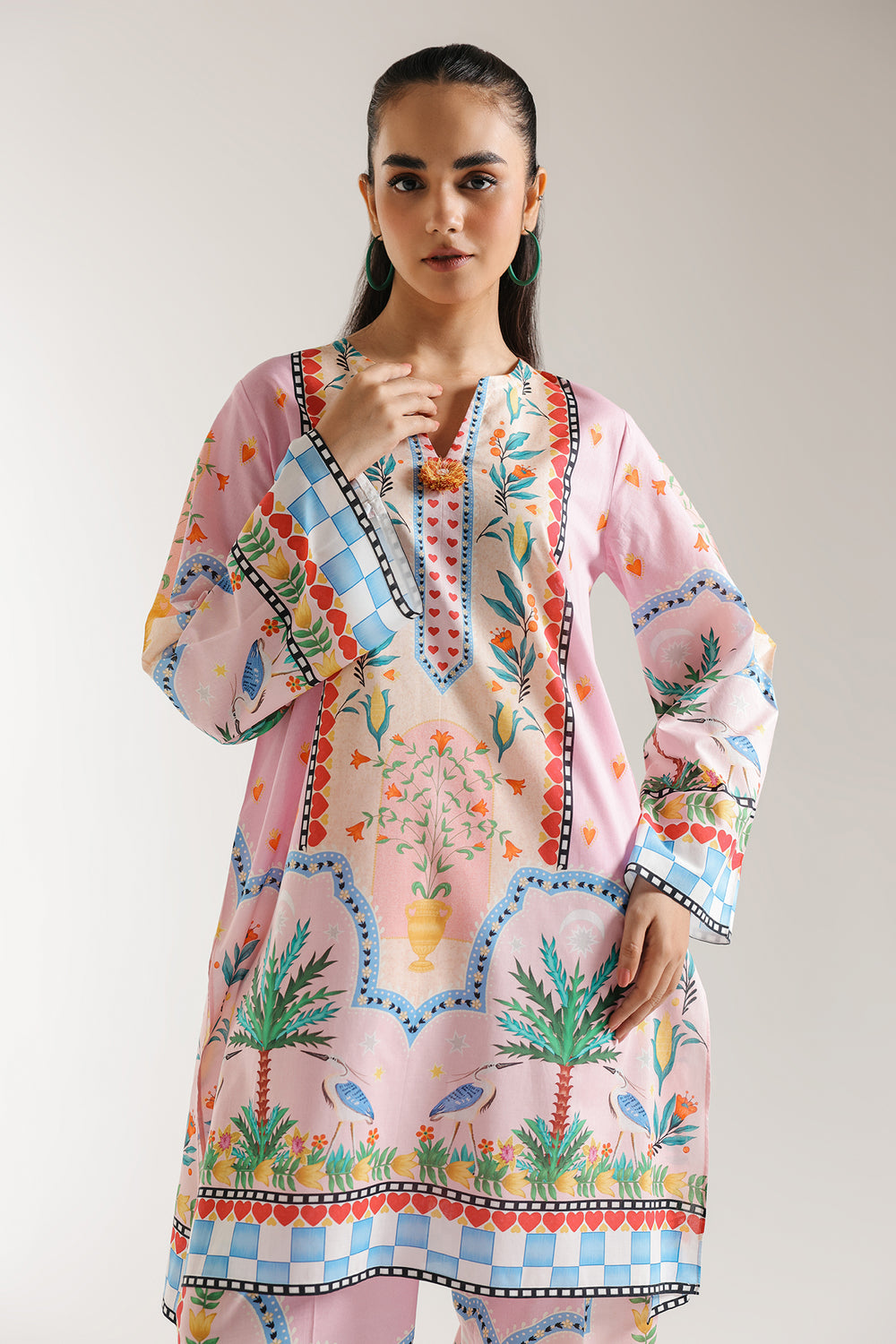 PRINTED SUIT (E6061/102/316)