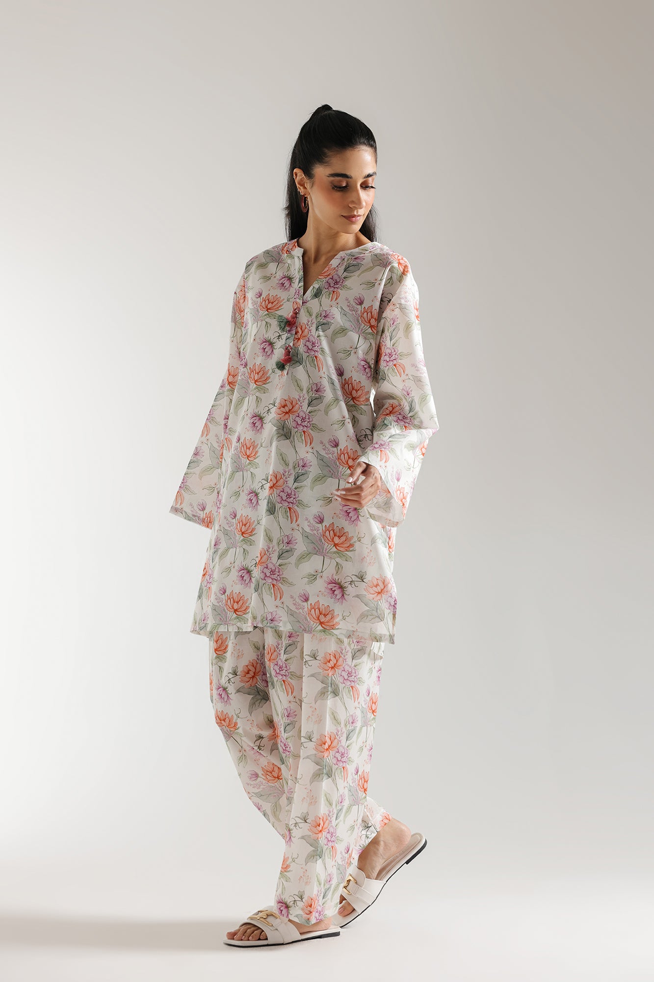 PRINTED SUIT (E6076/102/002)