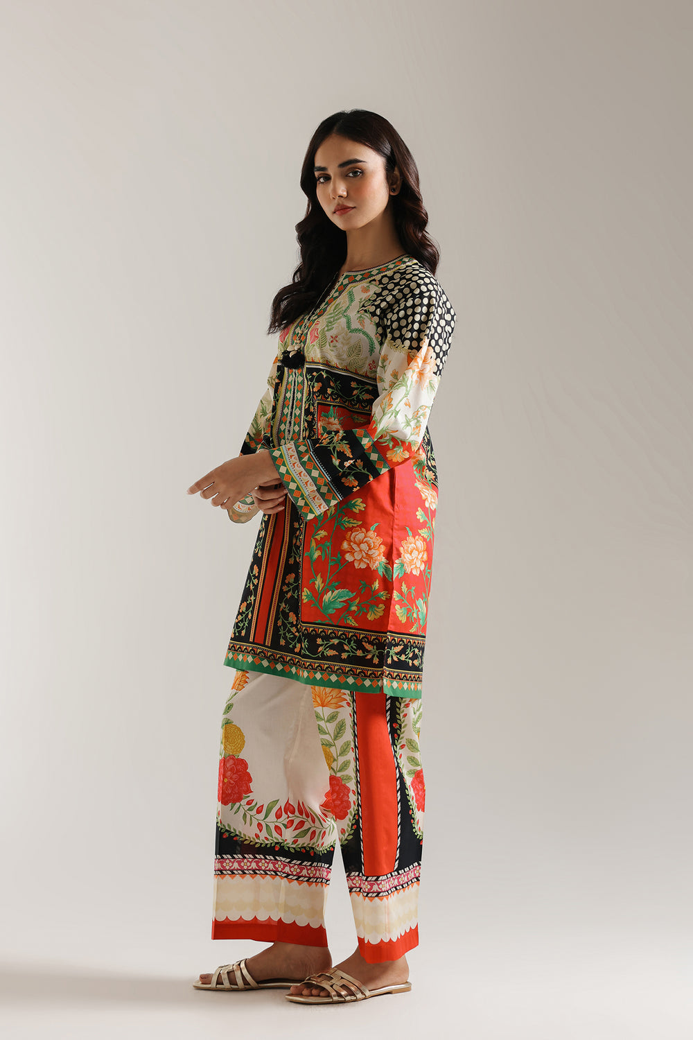 PRINTED SUIT (E6087/102/002)