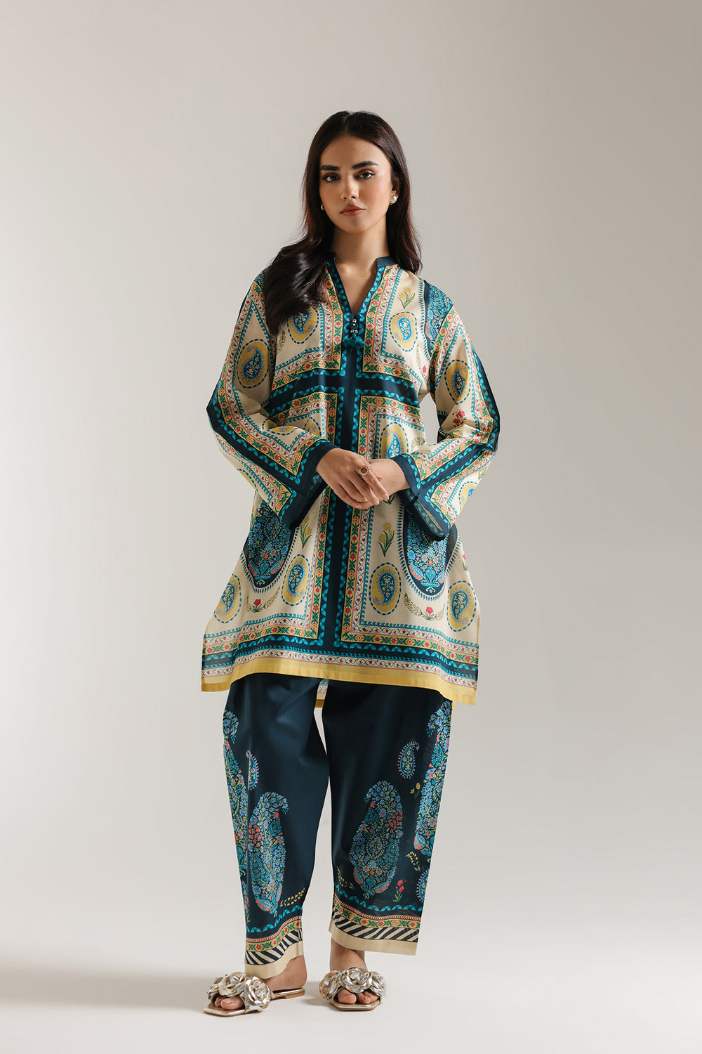 PRINTED SUIT (E6108/102/618)