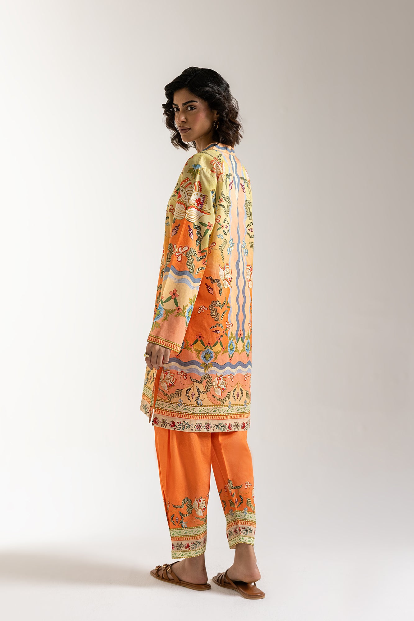 PRINTED SUIT (E6158/102/127)