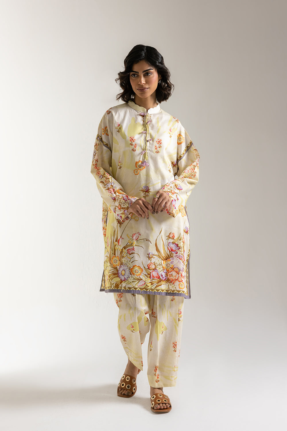 PRINTED SUIT (E6160/102/130)