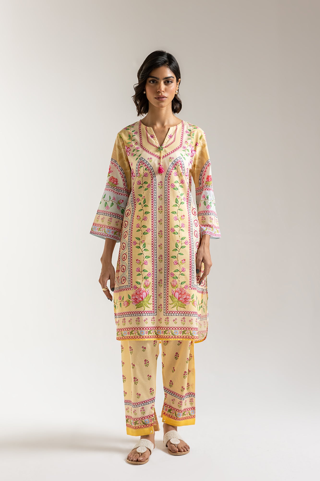 PRINTED SUIT (E6164/102/110)