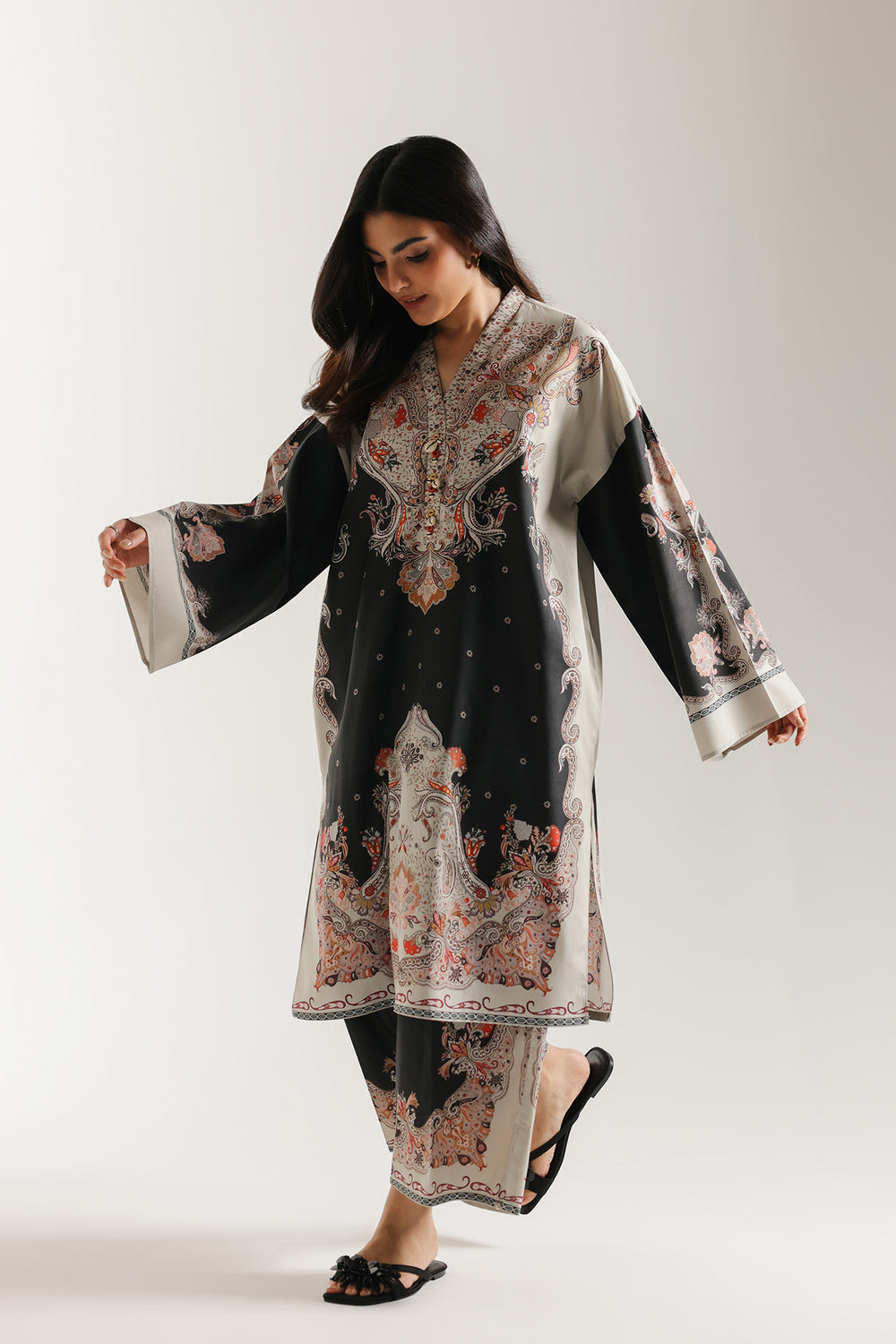 PRINTED SUIT (E7086/102/006)