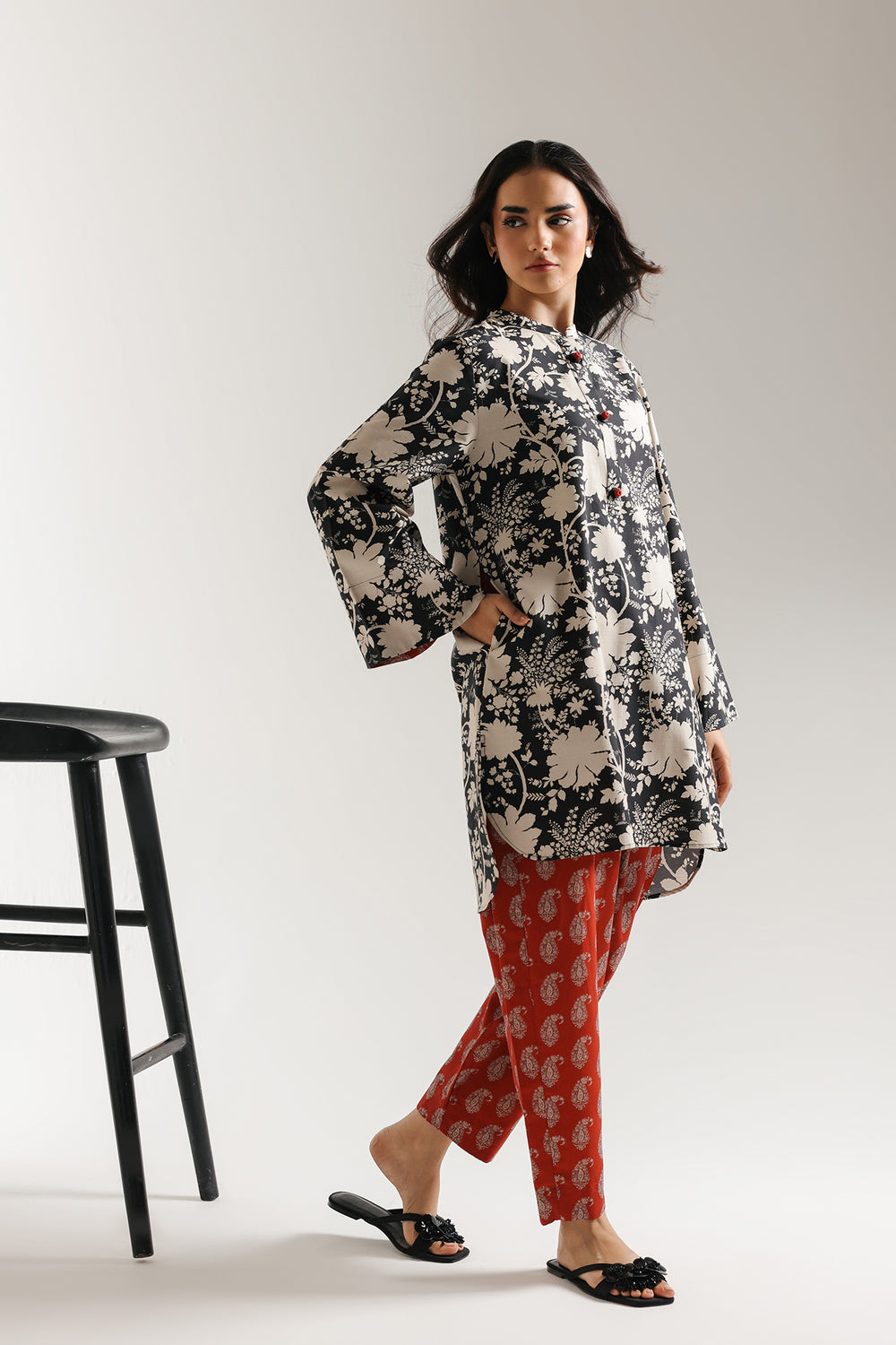 PRINTED SUIT (E7103/102/226)