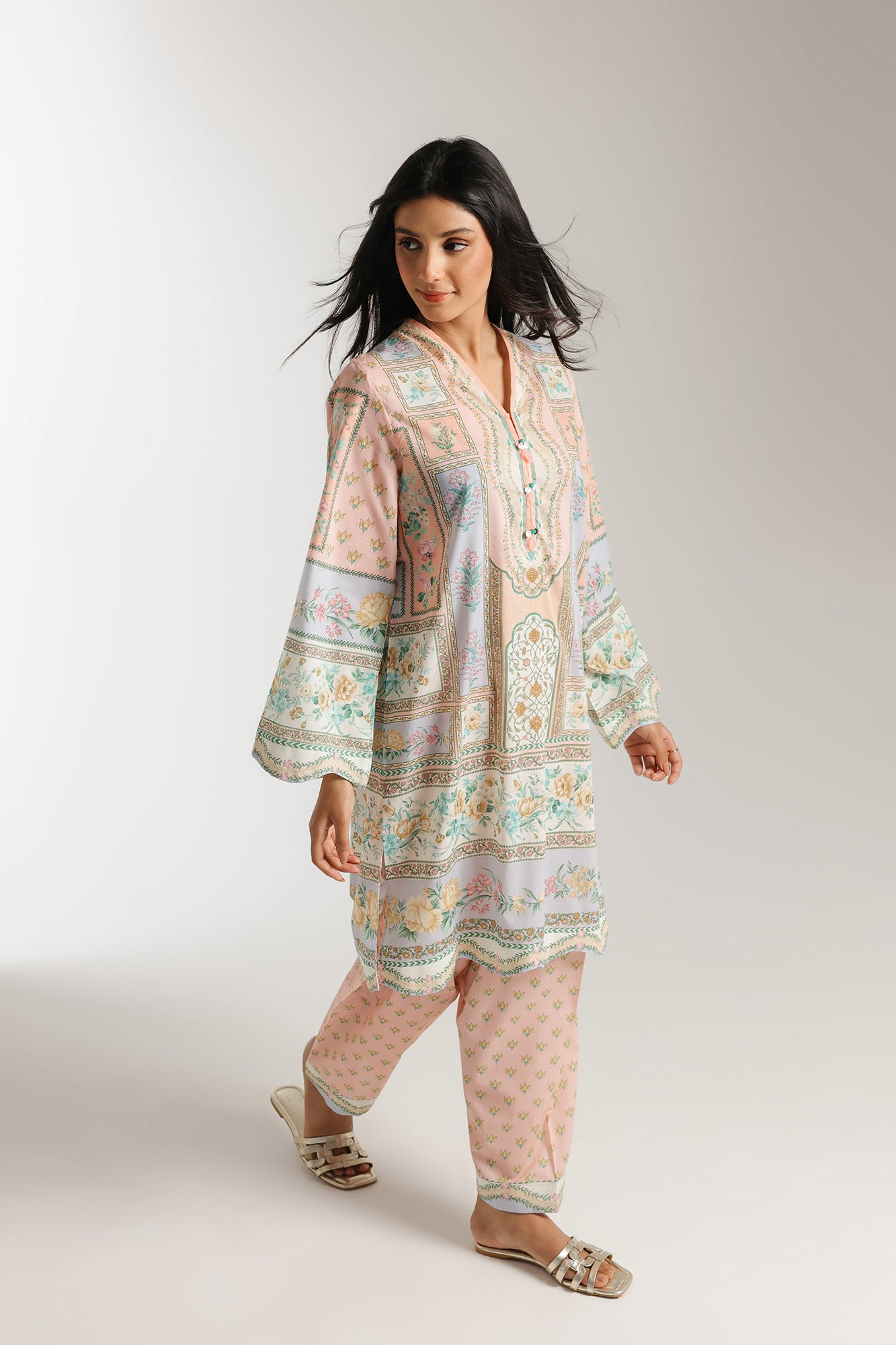 PRINTED SUIT (E7163/102/315)