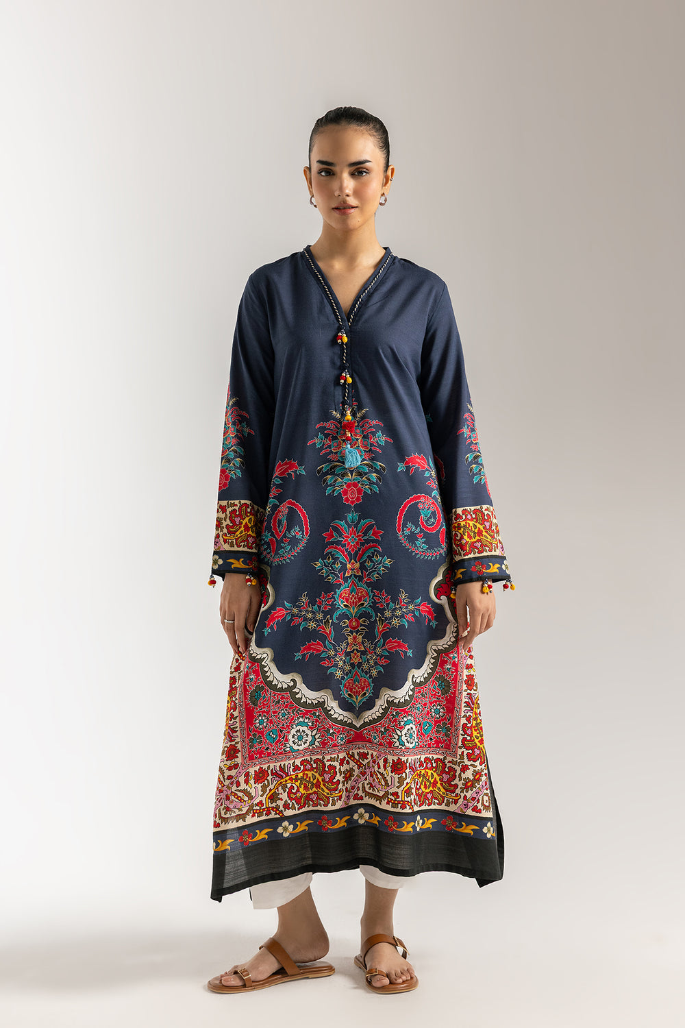 PRINTED DRESS (S10E6328/102/619)