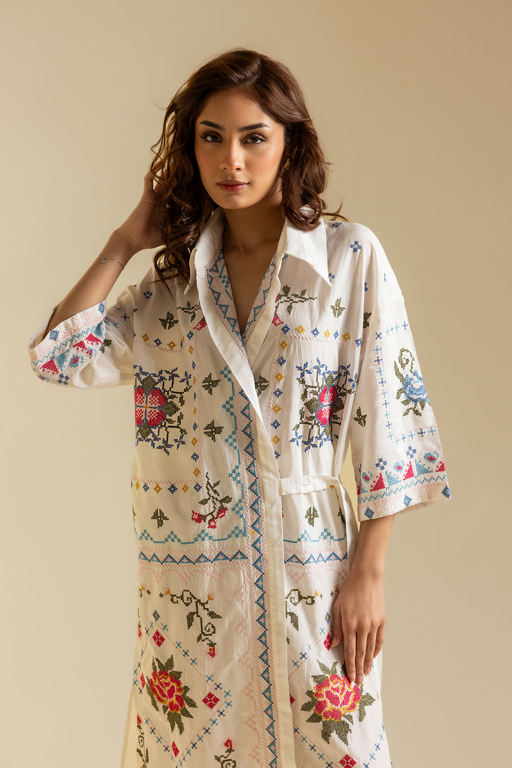 EMBROIDERED SUIT (S1E0461/119/001)