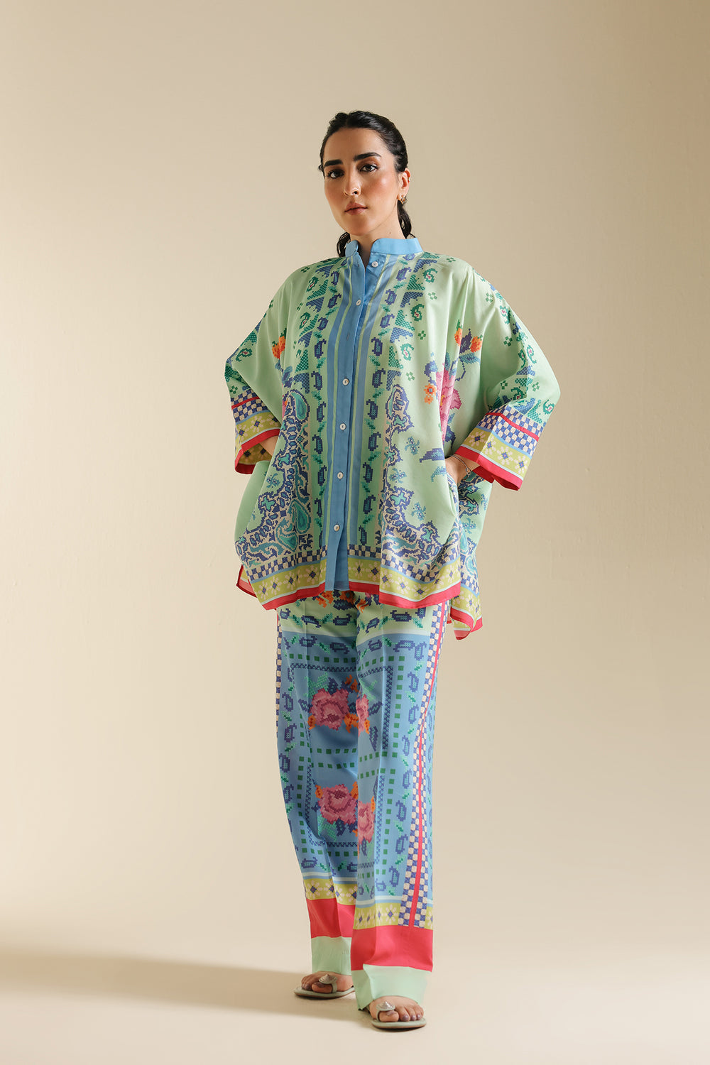 PRINTED SUIT (S1E0478/119/701)