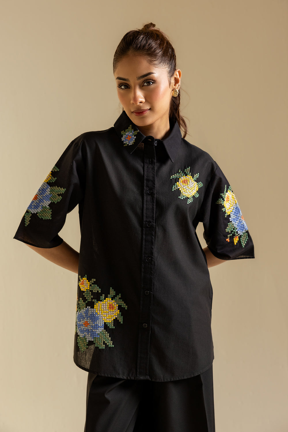 EMBROIDERED SHIRT (S2E0440/119/901)